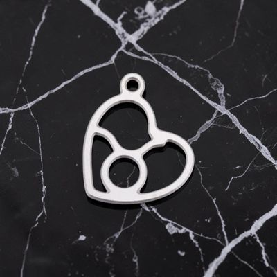 Pendentif acier inoxydable signe Taureau