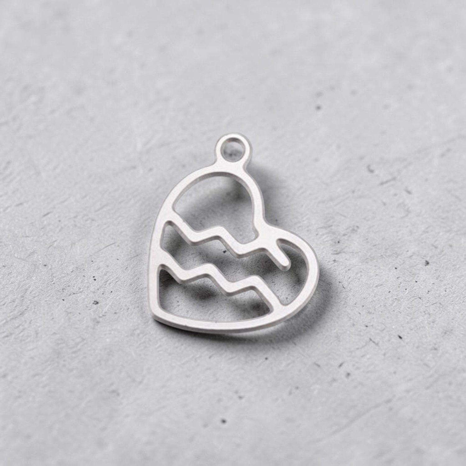 Pendentif acier inoxydable signe Verseau Pendentif acier inoxydable signe Verseau