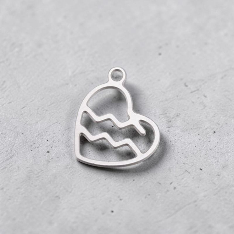 Pendentif acier inoxydable signe Verseau