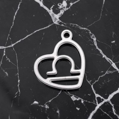 Pendentif acier inoxydable signe Balance