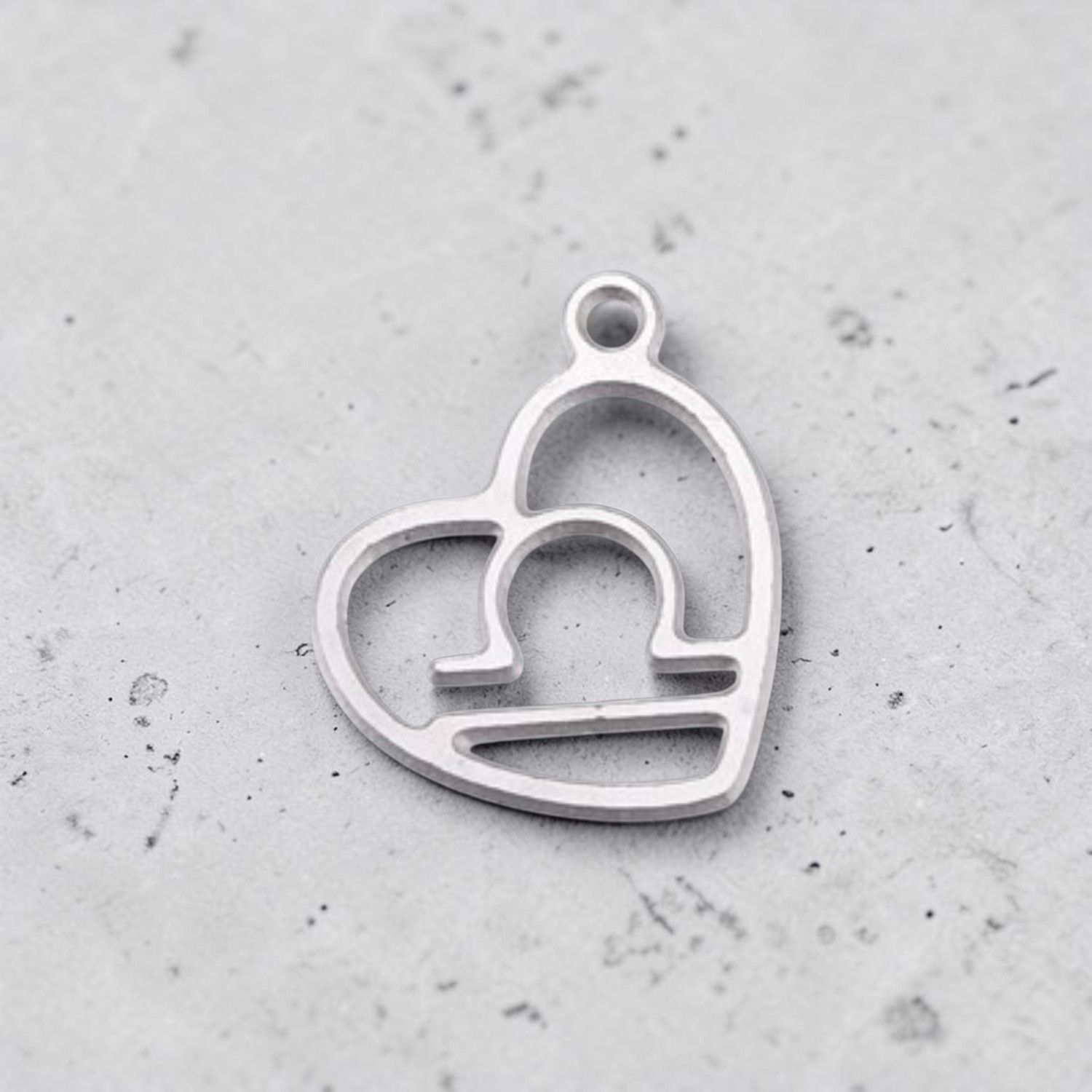 Pendentif acier inoxydable signe Balance