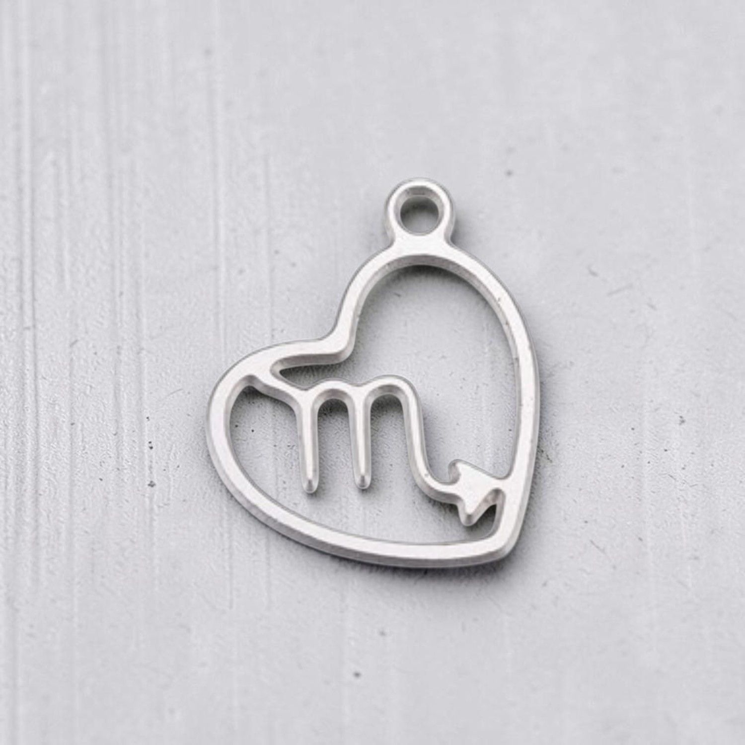 Pendentif acier inoxydable signe Scorpion