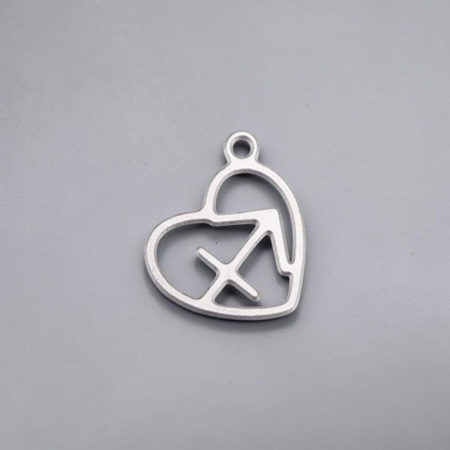 Pendentif acier inoxydable signe Sagittaire