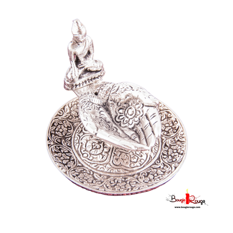 Porte Encens - Bouddha et Mains d'offrande Porte Encens - Bouddha et Mains d'offrande