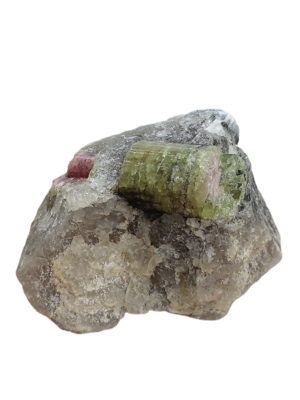 Tourmaline melon d'eau brute - 316gr