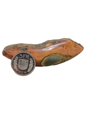 Jaspe polychrome brute - 294 gr