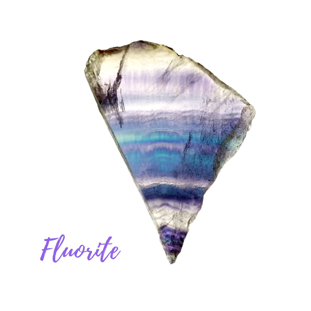 Plaque de Fluorite - 146 gr Plaque de Fluorite - 146 gr