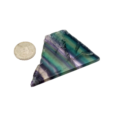 Plaque de Fluorite - 112 gr