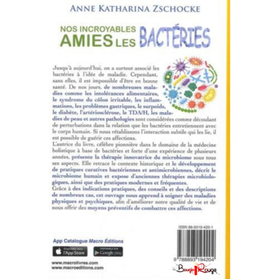 Nos incroyables amies les bactéries