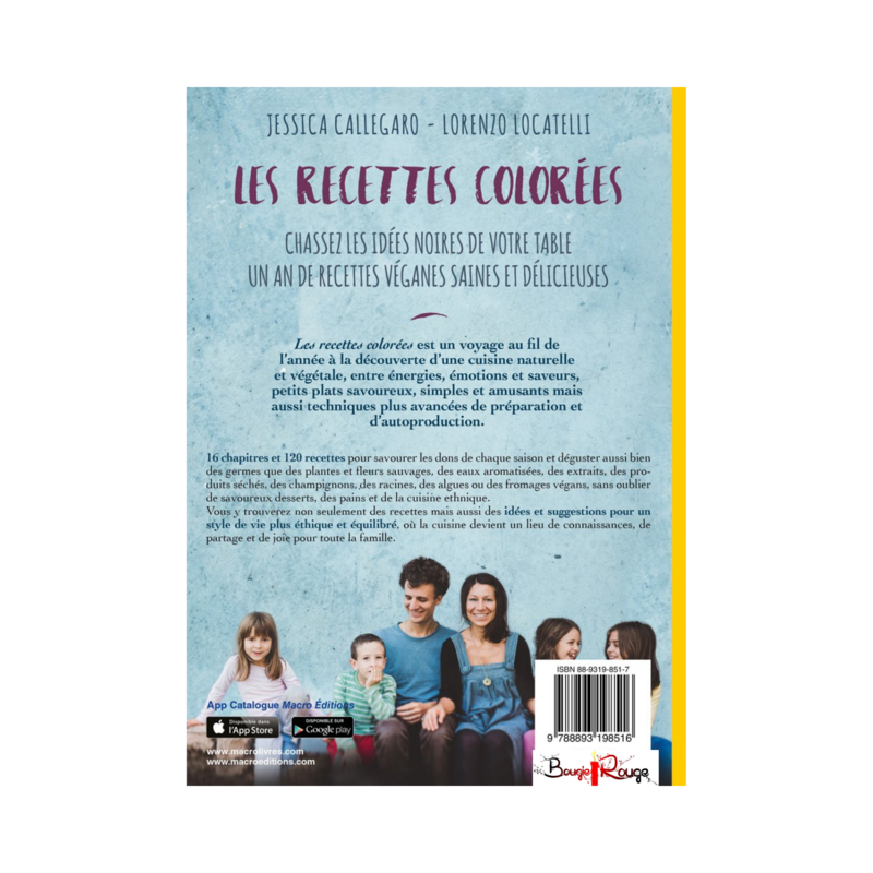 Les recettes colorées