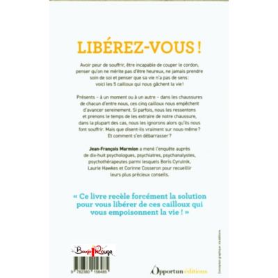 5 cailloux à retirer de votre chaussure