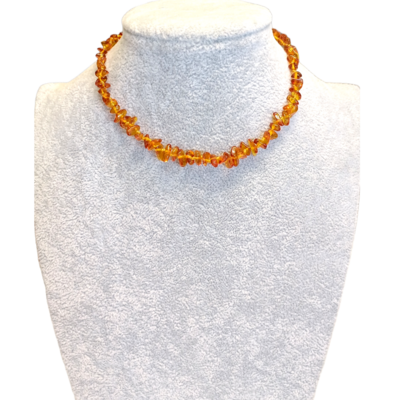 Collier pour enfant en Ambre véritable