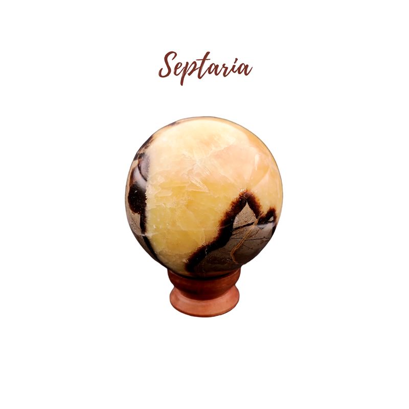 Sphère de Septaria - 929gr Sphère de Septaria - 929gr