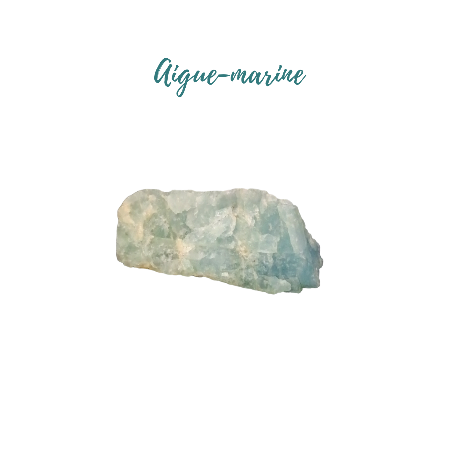 Aigue-marine brute - 79gr Aigue-marine brute - 79gr