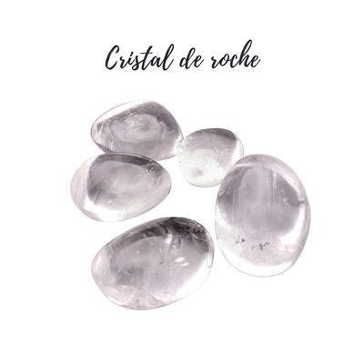 Galets de Cristal de roche
