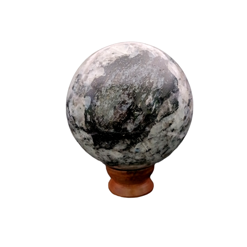 Sphère de Labradorite blanche - 1558gr