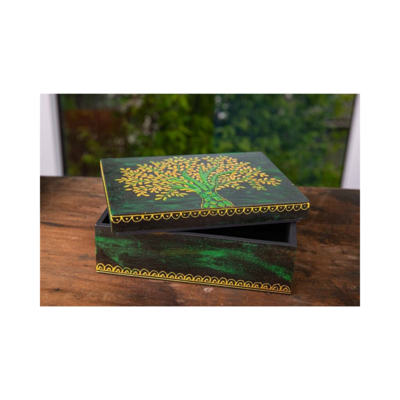 Coffret en bois - Arbre de vie