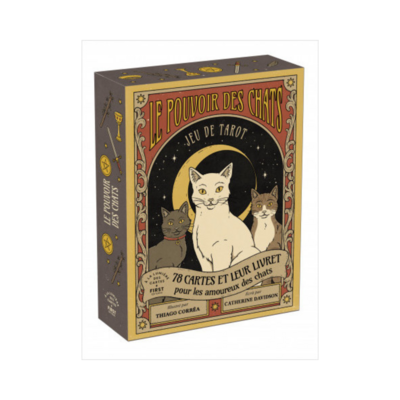 Le pouvoir des chats - Jeu de tarot