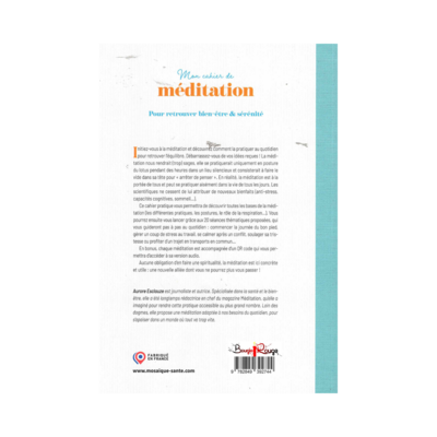 Mon cahier de méditation