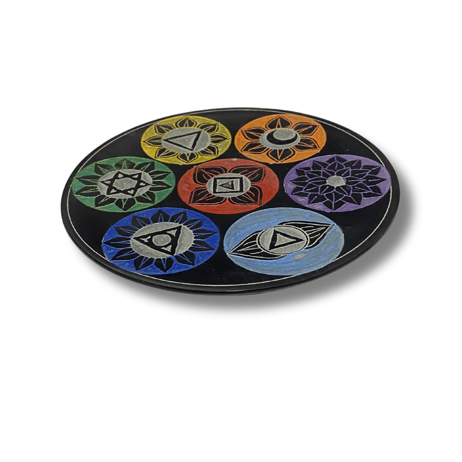 Porte encens - 7 chakras