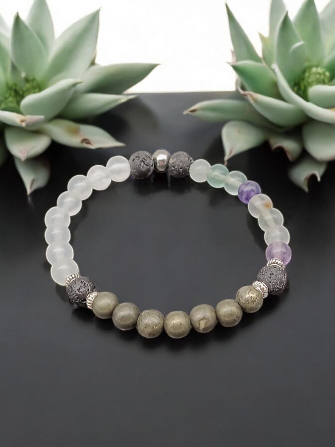 Bracelet concentration &amp; réussite scolaire 6mm