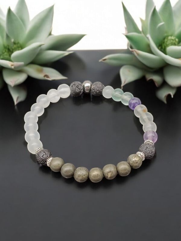 Bracelet concentration & réussite scolaire 6mm Bracelet concentration & réussite scolaire 6mm