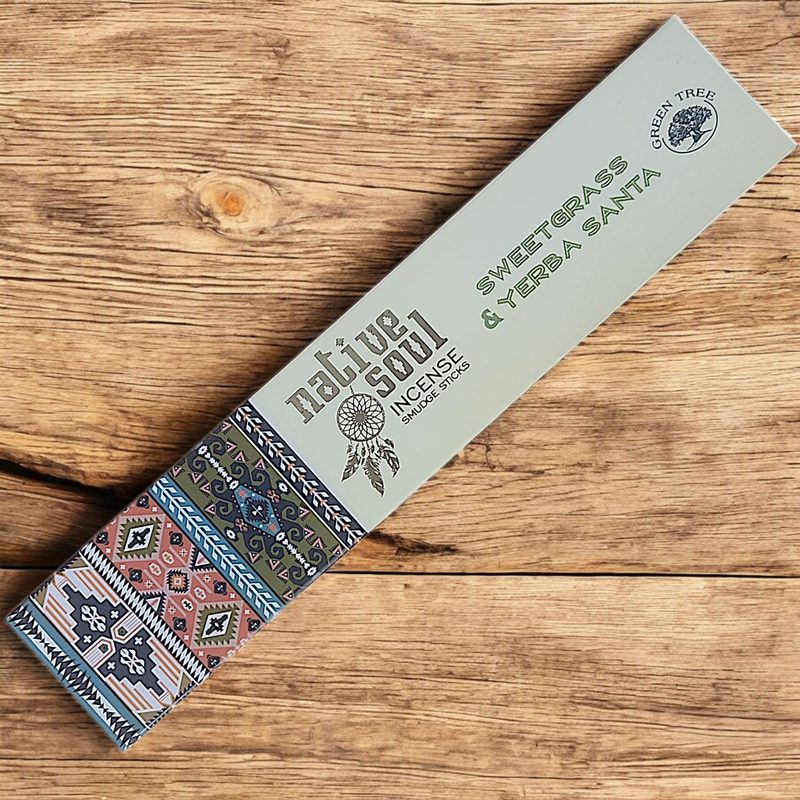 Encens Native Soul  Sweetgrass &amp; Yerba Santa