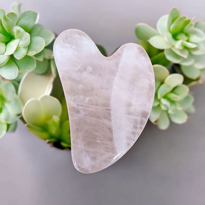 ​Gua Sha en Quartz Rose