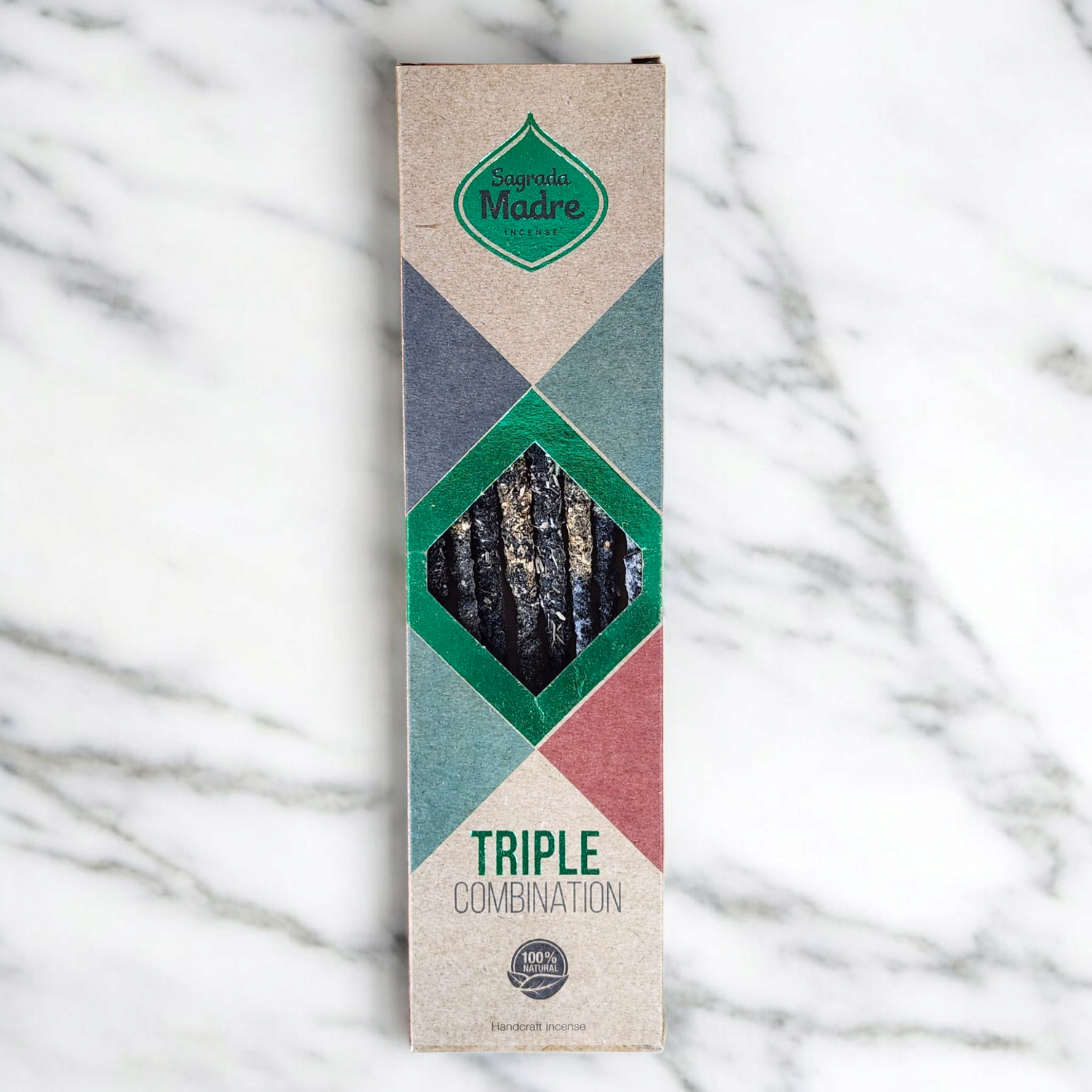 Encens artisanal – Triple Combination Force, Équilibre &amp; Harmonie