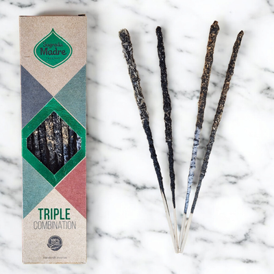 Encens artisanal – Triple Combination Force, Équilibre &amp; Harmonie