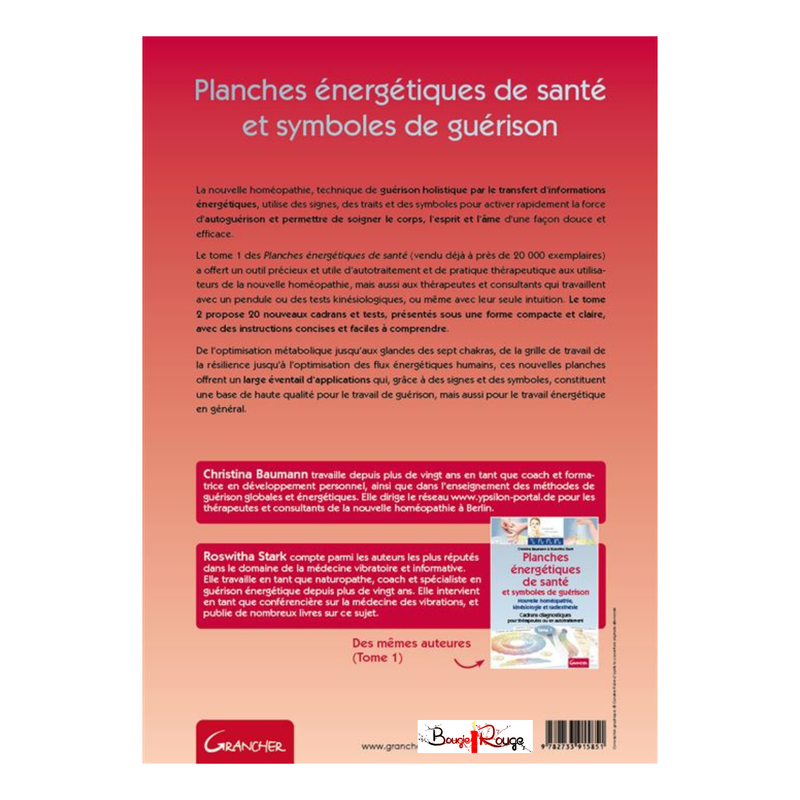 Planches énergétiques de santé et symboles de guérison - Tome 2