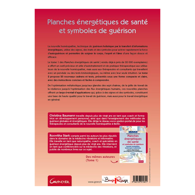 Planches énergétiques de santé et symboles de guérison - Tome 2