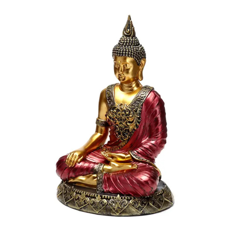Bouddha Thaïlandais – Rouge et Doré