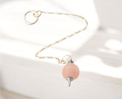 Pendule Galileo en Quartz rose