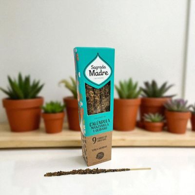 ​Encens Sagrada Madre – Calendula, Camomille &amp; Olibanum