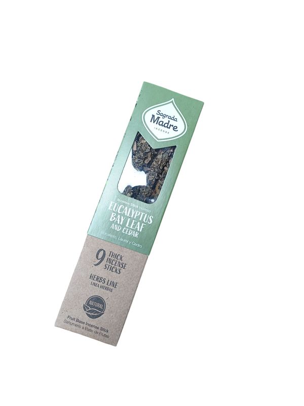 ​Encens Artisanal Sagrada Madre – Eucalyptus, Laurier &amp; Cèdre
