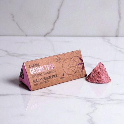 Encens en cône sacré Sagrada Madre​ – Rose &amp; Oliban