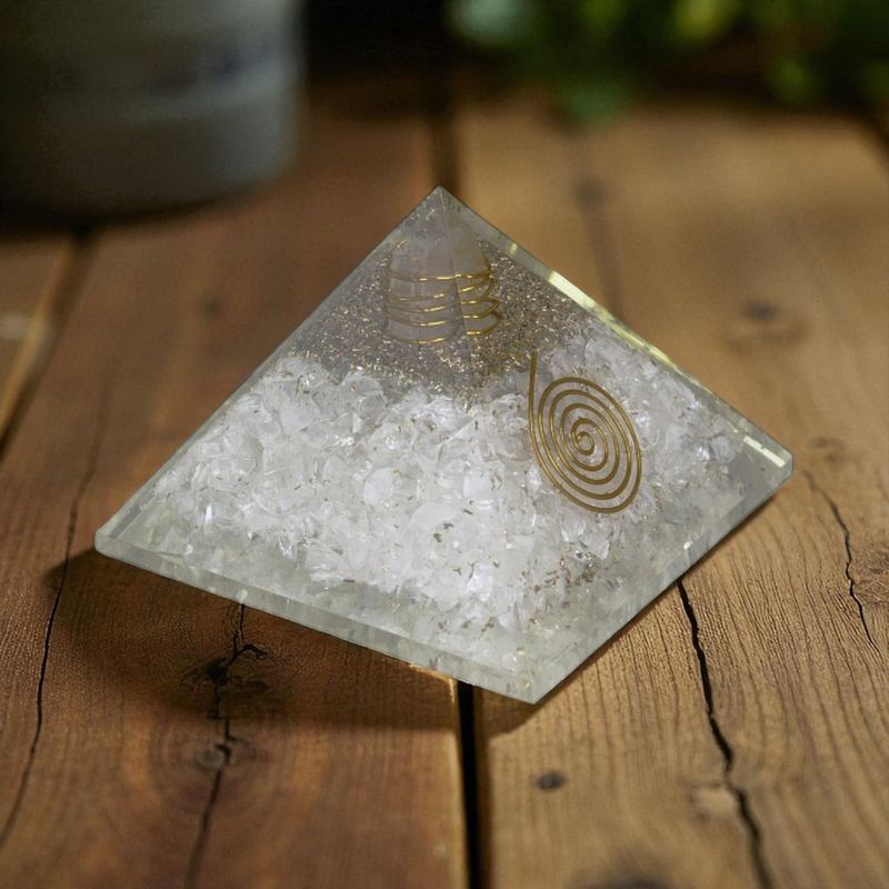 Orgonite en cristal de roche