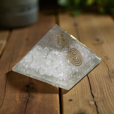 Orgonite en cristal de roche