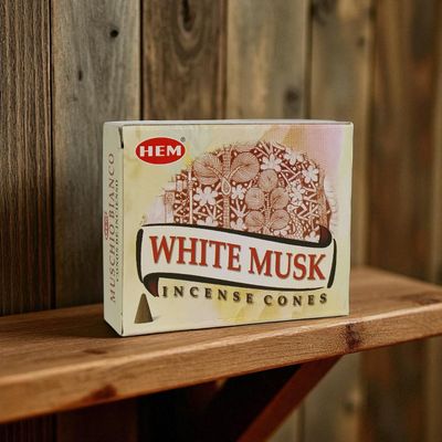 Encens en cônes White Musk – HEM
