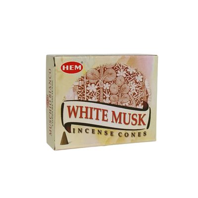 Encens en cônes White Musk – HEM
