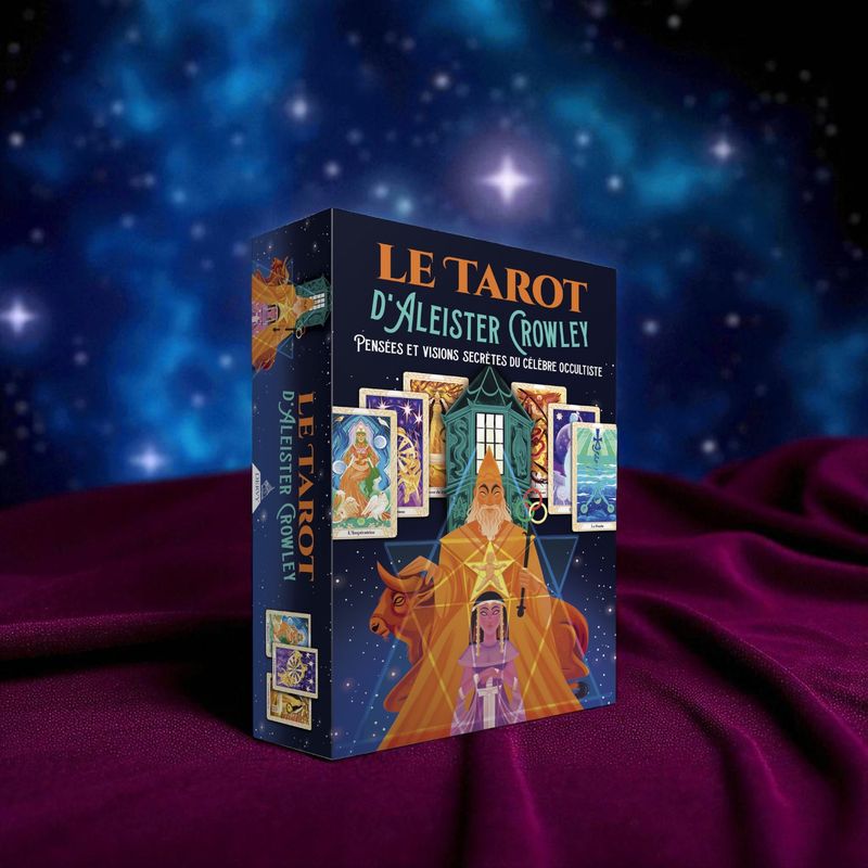 Le tarot d'Aleister Crowley - Tania Ahsan - coffret Cartes de Tarot + livret explicatif
