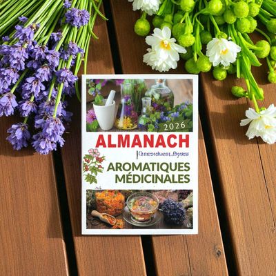 Almanach plantes aromatiques &amp; médicinales 2026 - Livre - Ramsay