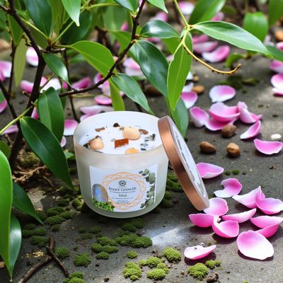 Bougie parfumée Green Tree - Croissance intérieur à la menthe