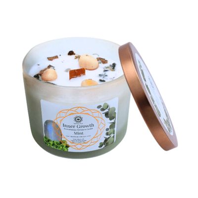 Bougie parfumée Green Tree - Croissance intérieur à la menthe