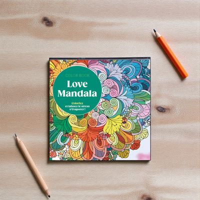 Coloriages - Love Mandala Coloriages - Love Mandala - Livre - Collectif