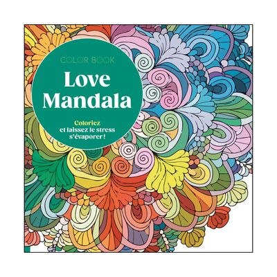 Coloriages - Love Mandala - Livre - Collectif