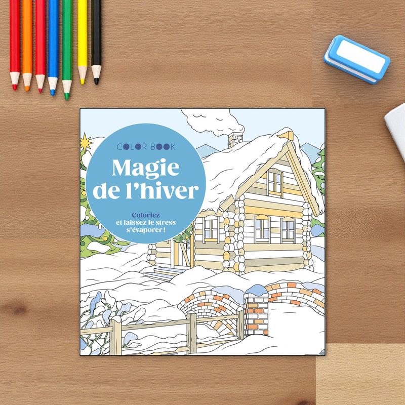Coloriages - Magie de l'hiver Coloriages - Magie de l'hiver - Livre - Collectif