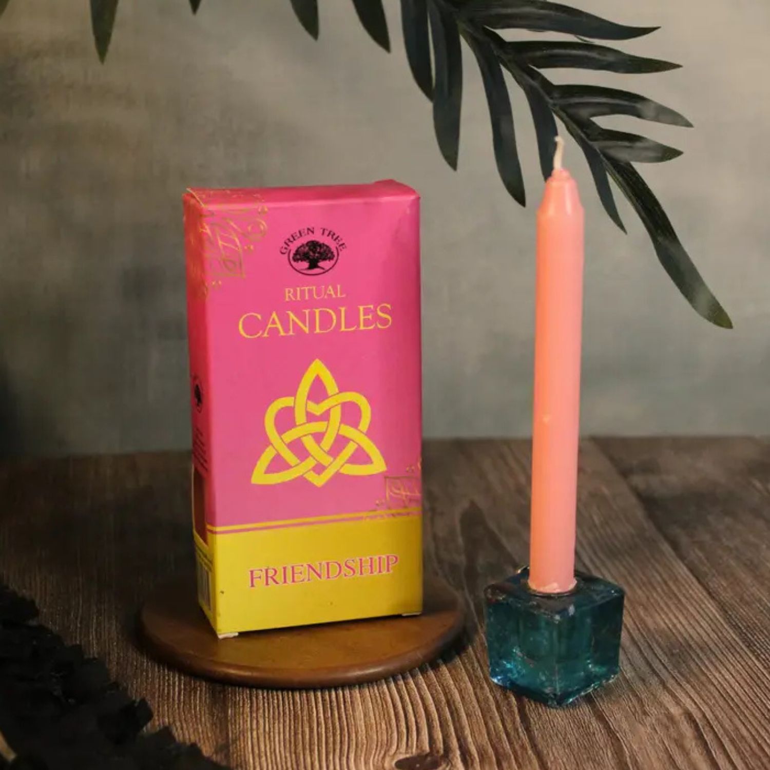 Bougies Rituel rose - Amitié - Lot de 10 pcs Bougies Rituel rose - Amitié - Lot de 10 pcs