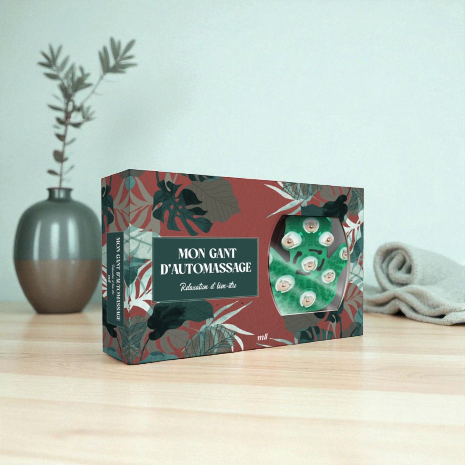 Coffret - Mon gant d'automassage